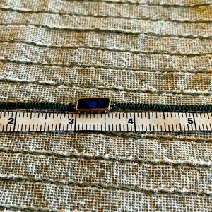 Brooke Gregson 18k yellow gold opal silk cord bracelet